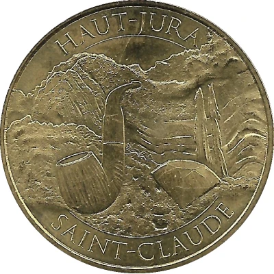 Monnaie de Paris Tourist Token - Saint-Claude Haut-Jura front