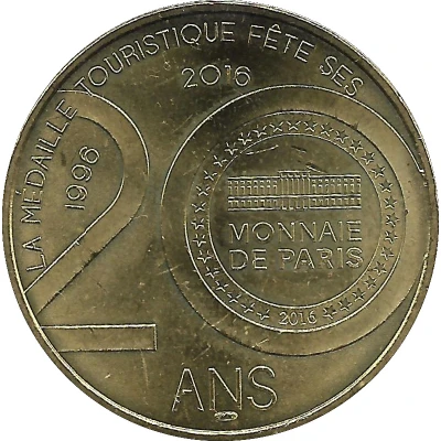 Monnaie de Paris Tourist Token - Saint-Claude Haut-Jura back