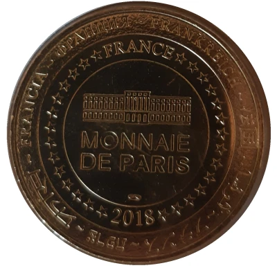 Monnaie de Paris Tourist Token - Saint-Flour Cathédrale Saint-Pierre - Les Amis de la Cathédrale back