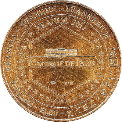 Monnaie de Paris Tourist Token - Saint-Jean-de-Monts Estacade back