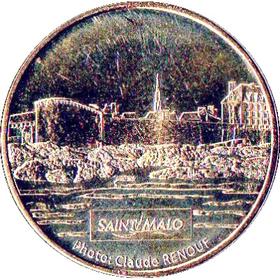 Monnaie de Paris Tourist Token - Saint Malo front