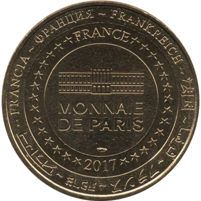 Monnaie de Paris Tourist Token - Saint-Nazaire Année Américaine back