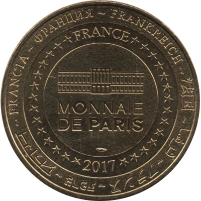 Monnaie de Paris Tourist Token - Saint-Nazaire Sous-Marin Espadon - 30 ans d'ouverture au public back