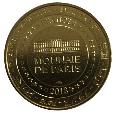 Monnaie de Paris Tourist Token - Saint-Nectaire Fontaines Pétrifiantes back