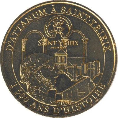 Monnaie de Paris Tourist Token - Saint-Yrieix front