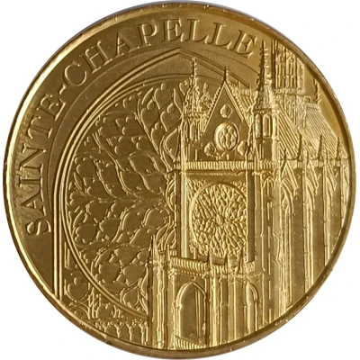 Monnaie de Paris Tourist Token - Sainte-Chapelle La rose de l'Apocalypse front