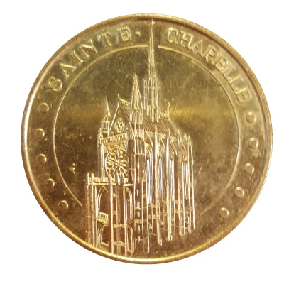 Monnaie de Paris Tourist Token - Sainte-Chapelle front