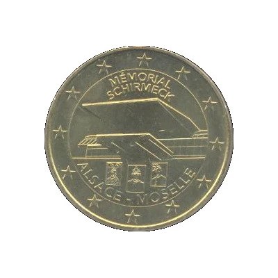 Monnaie de Paris Tourist Token - Schirmeck Mémorial Alsace - Moselle front