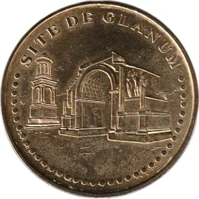 Monnaie de Paris Tourist Token - Site de Glanum front