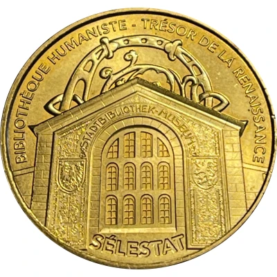 Monnaie de Paris Tourist Token - Sélestat Bibliothèque Humaniste - Trésor de la Renaissance front