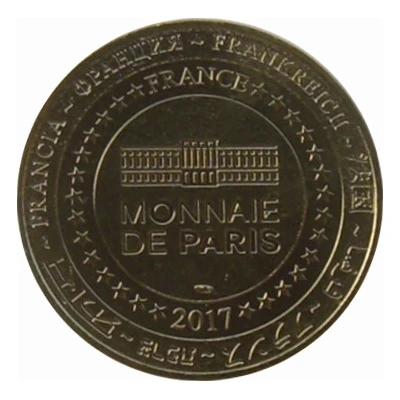 Monnaie de Paris Tourist Token - St Guilhem le Désert Abbaye de Gellone back