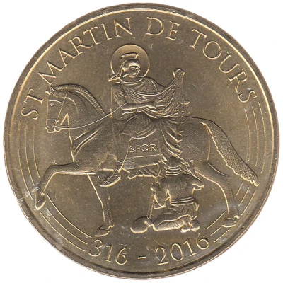 Monnaie de Paris Tourist Token - St Martin de Tours front