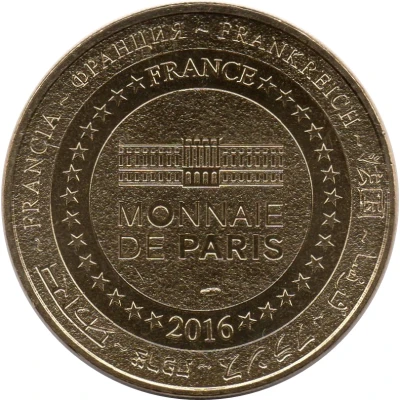 Monnaie de Paris Tourist Token - St Martin de Tours back