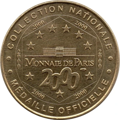 Monnaie de Paris Tourist Token - Stade Français Open des Jeunes - Paris back