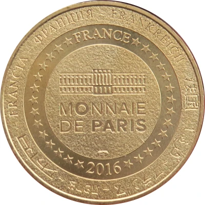 Monnaie de Paris Tourist Token - Sète 350 ans du Port back