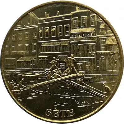 Monnaie de Paris Tourist Token - Sète front