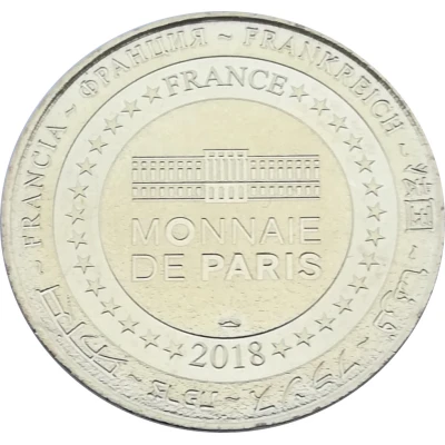 Monnaie de Paris Tourist Token - Thoiry 50 ans du safari back