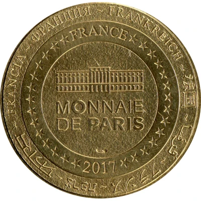 Monnaie de Paris Tourist Token - Thonac Parc Le Thot - Les loups back