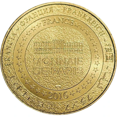 Monnaie de Paris Tourist Token - Téléthon Blasons Le Pré-Saint-Gervais Bagnolet Les Lilas back