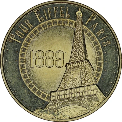 Monnaie de Paris Tourist Token - Tour Eiffel Paris front