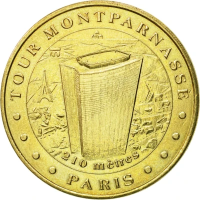 Monnaie de Paris Tourist Token - Tour Montparnasse front