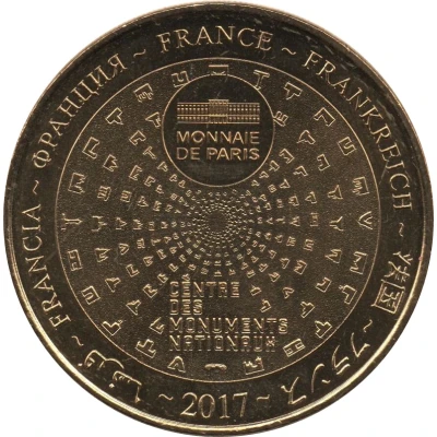 Monnaie de Paris Tourist Token - Tours de La Rochelle back