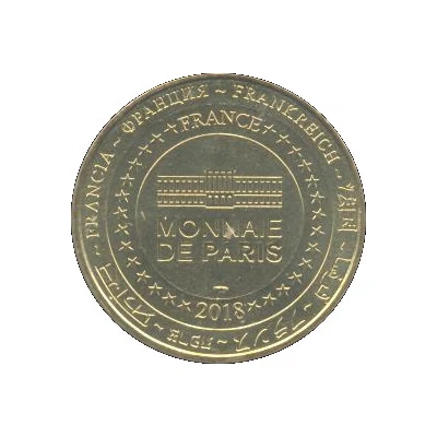 Monnaie de Paris Tourist Token - Vallée du cœur de France Destination Montluçon back