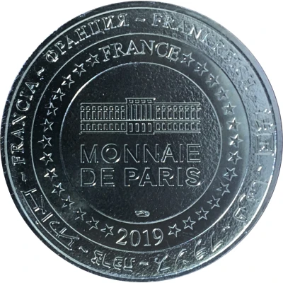 Monnaie de Paris Tourist Token - Van Gogh en Provence back