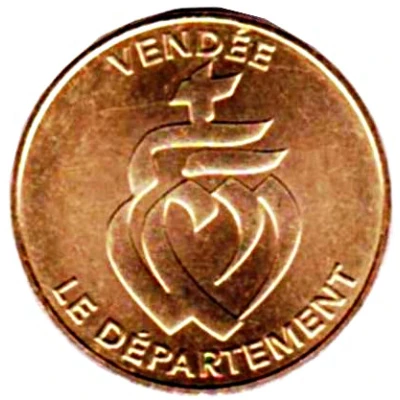Monnaie de Paris Tourist Token - Vendée Le Département front