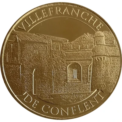 Monnaie de Paris Tourist Token - Villefranche de Conflent front