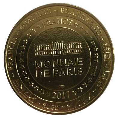 Monnaie de Paris Tourist Token - Vulcania Triptyque back