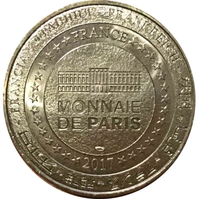 Monnaie de Paris Tourist Token - Walibi Rhône-Alpes Explorer Adventure back