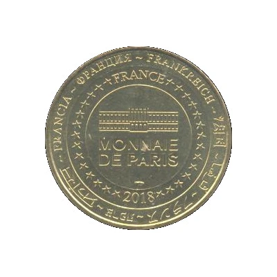 Monnaie de Paris Tourist Token - Wave Island La Cascade de Manéa back