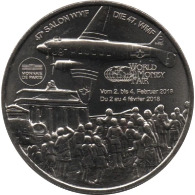 Monnaie de Paris Tourist Token - World Money Fair front
