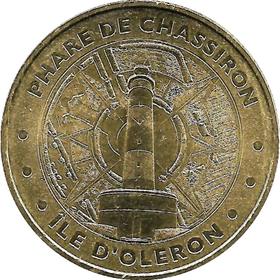 Monnaie de Paris Tourist Token - Île d'Oléron Phare de Chassiron front