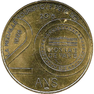 Monnaie de Paris Tourist Token - Île d'Oléron Phare de Chassiron back