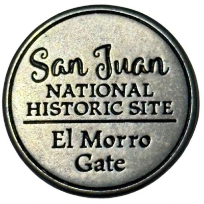 National Historic Site - San Juan (El Morro Gate) ND front