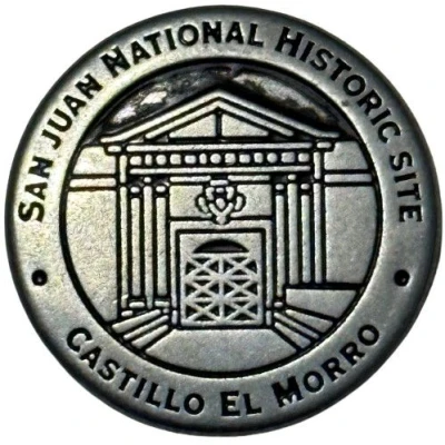 National Historic Site - San Juan (El Morro Gate) ND back