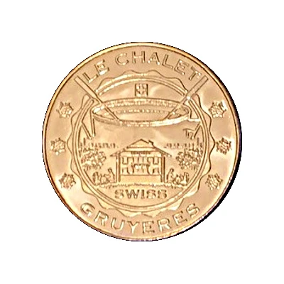National Token - Gruyere Castle of Gruyères ND back