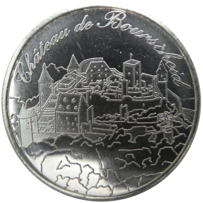 National Tokens Luxembourg Heritage - Château de Bourscheid front