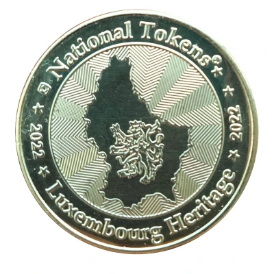 National Tokens Luxembourg Heritage Clerveaux back