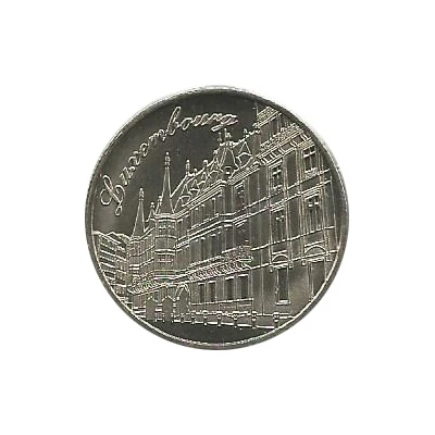 National Tokens Luxembourg Heritage - Palais Grand-Ducal ND front