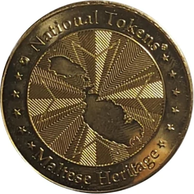 National Tokens Maltese Heritage - Mosta The Bomb Miracle ND back