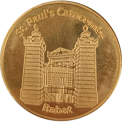 National Tokens Maltese Heritage - Rabat (St Paul's Catacombs) ND front