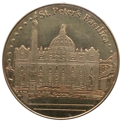 National Tokens Vatican Heritage - St.Peter's Basilica ND front