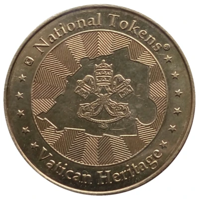 National Tokens Vatican Heritage - St.Peter's Basilica ND back