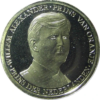 Netherlands - Prince Willem Alexander (Gold) ND front