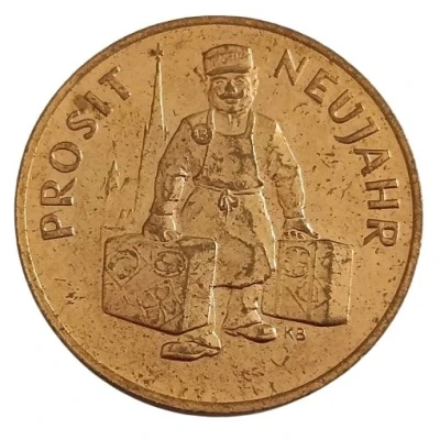 New Year Lucky Token (Prosit Neujahr) ND front