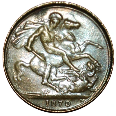 New Year Token - Pirillos 1879 ND back