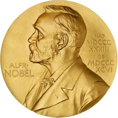 Nobel Prize for Physics and Chemistry Medal - Royal Swedish Academy of Sciences ND front